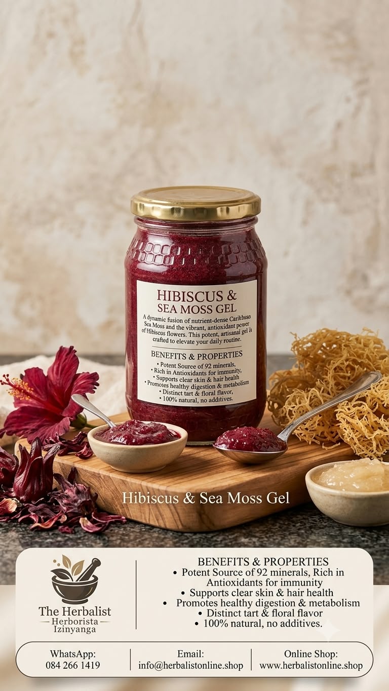 Sea Moss & Hibiscus Gel